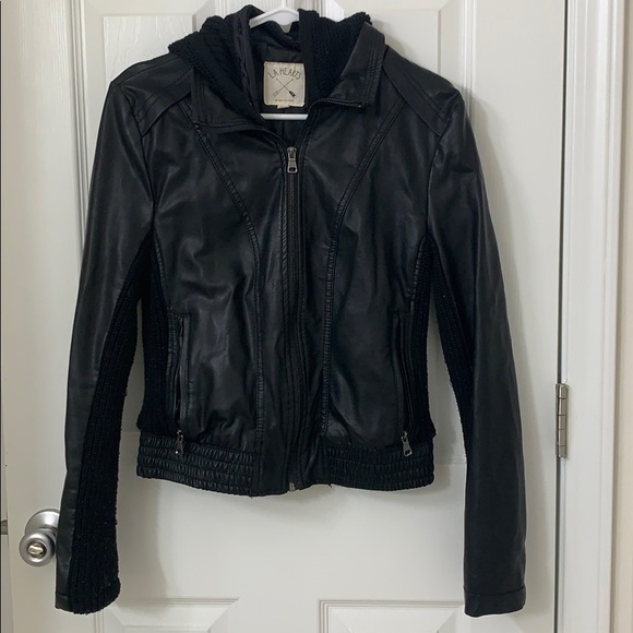 LA Hearts faux leather jacket